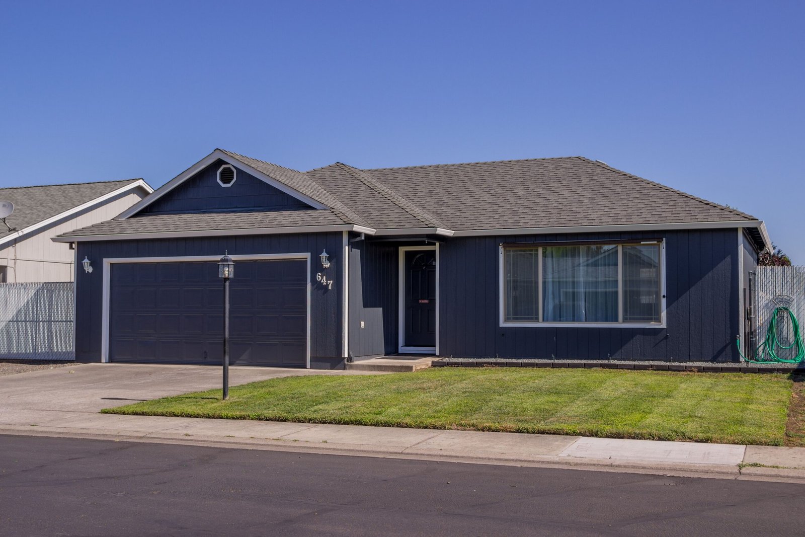 Single-story home in a Cheyenne neighborhood